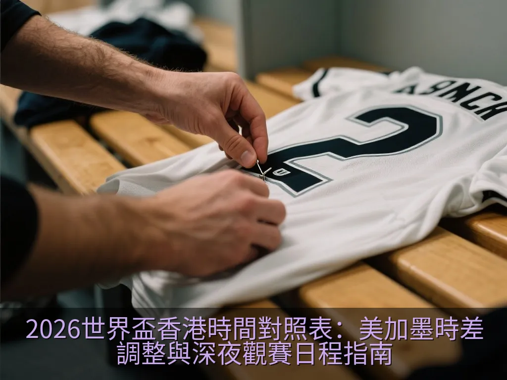 2026世界盃香港時間對照表：美加墨時差調整與深夜觀賽日程指南